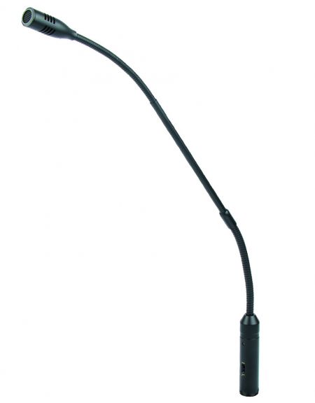 Cardioid Condenser Gooseneck Microphone Phantom Powered. - Cardioid condenser gooseneck microphone with low-cut function